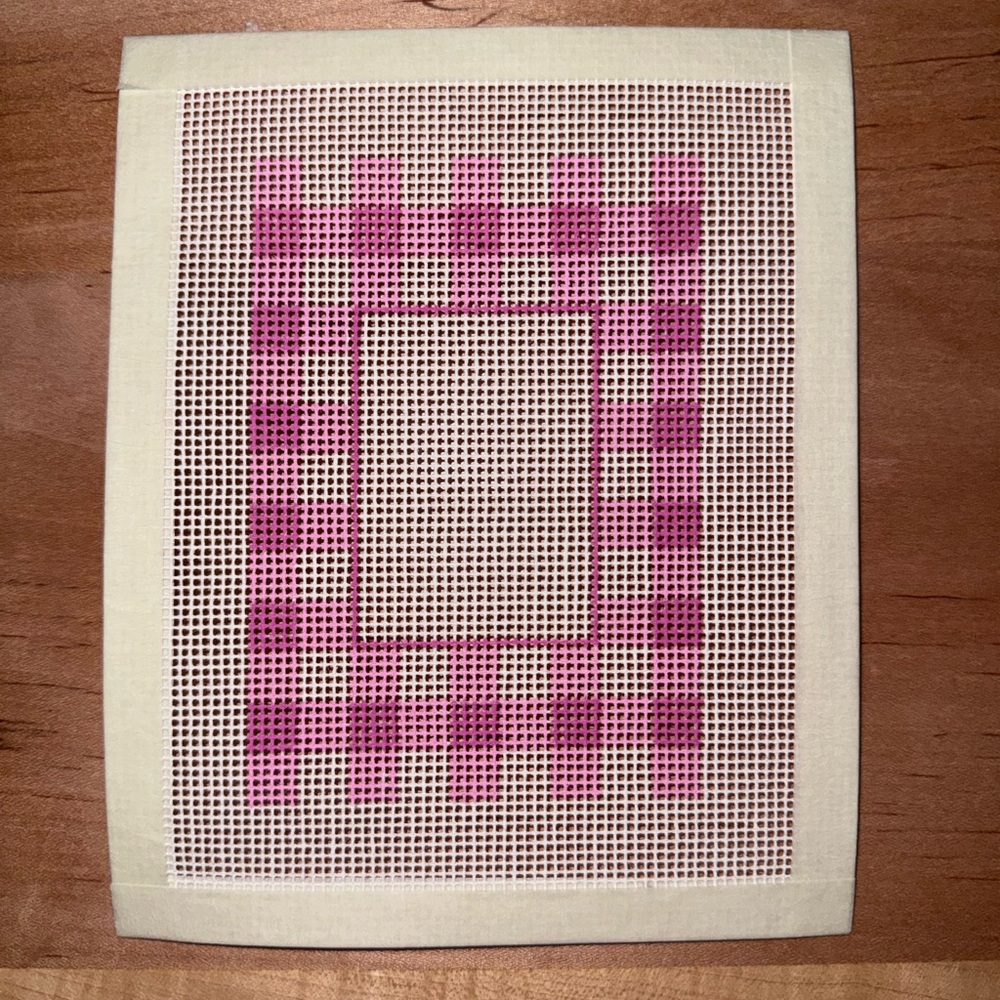 Custom Hand-Painted Needlepoint Canvas